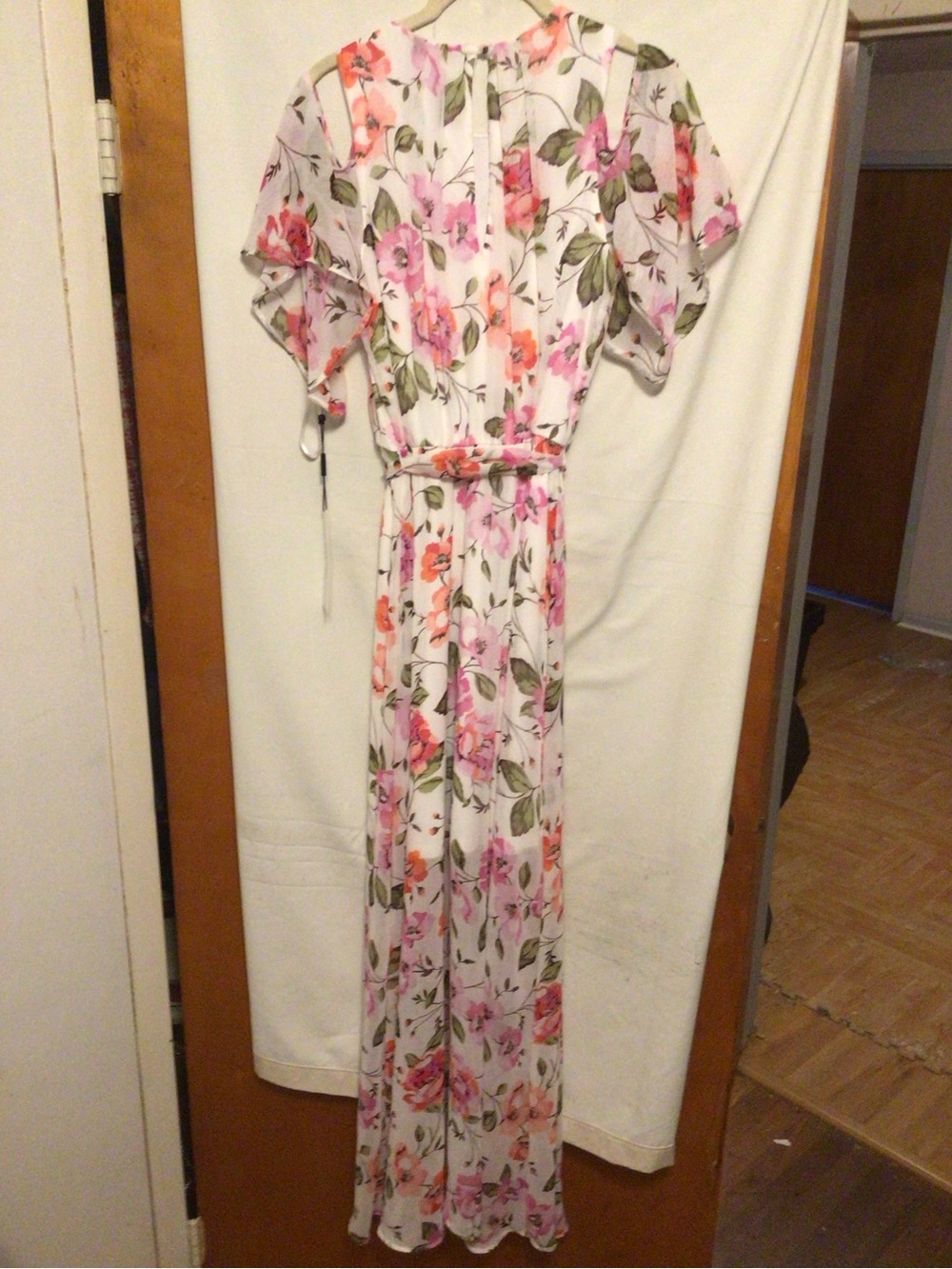 Calvin Klein floral ,boho ,whimsical,modest midi dress SZ 8 NWT - Picture 8 of 14